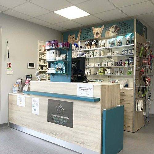 agencement-comptoir-clinique-veterinaire