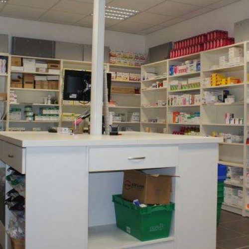 Pôle déballage, agencement pharmacie La Rochelle
